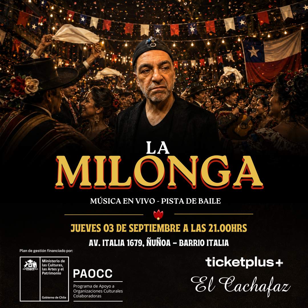Milonga Jueves 3 Septiembre 21hrs 