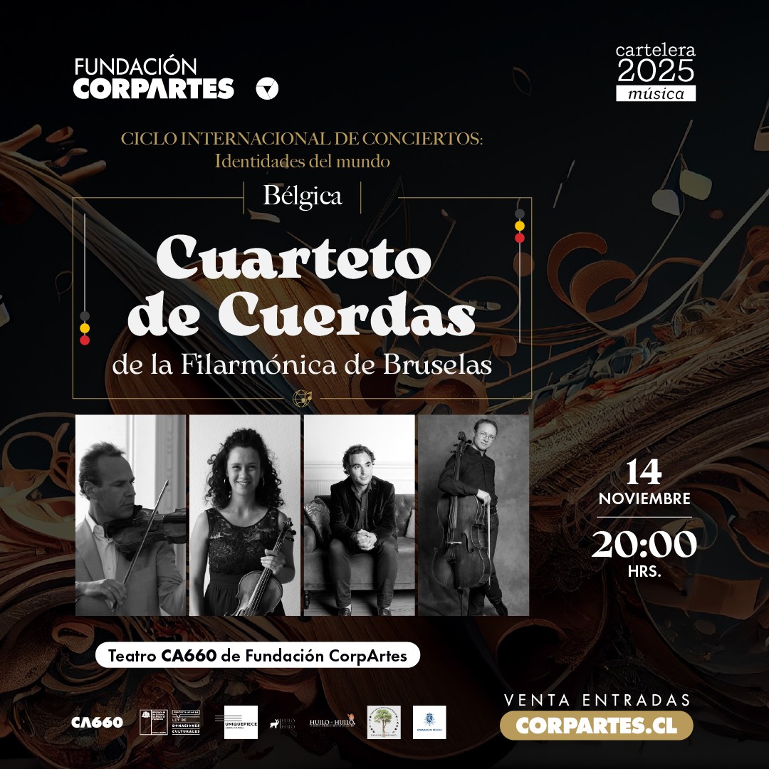 Cuarteto de Cuerdas de la Filarmónica de Bruselas | Santiago