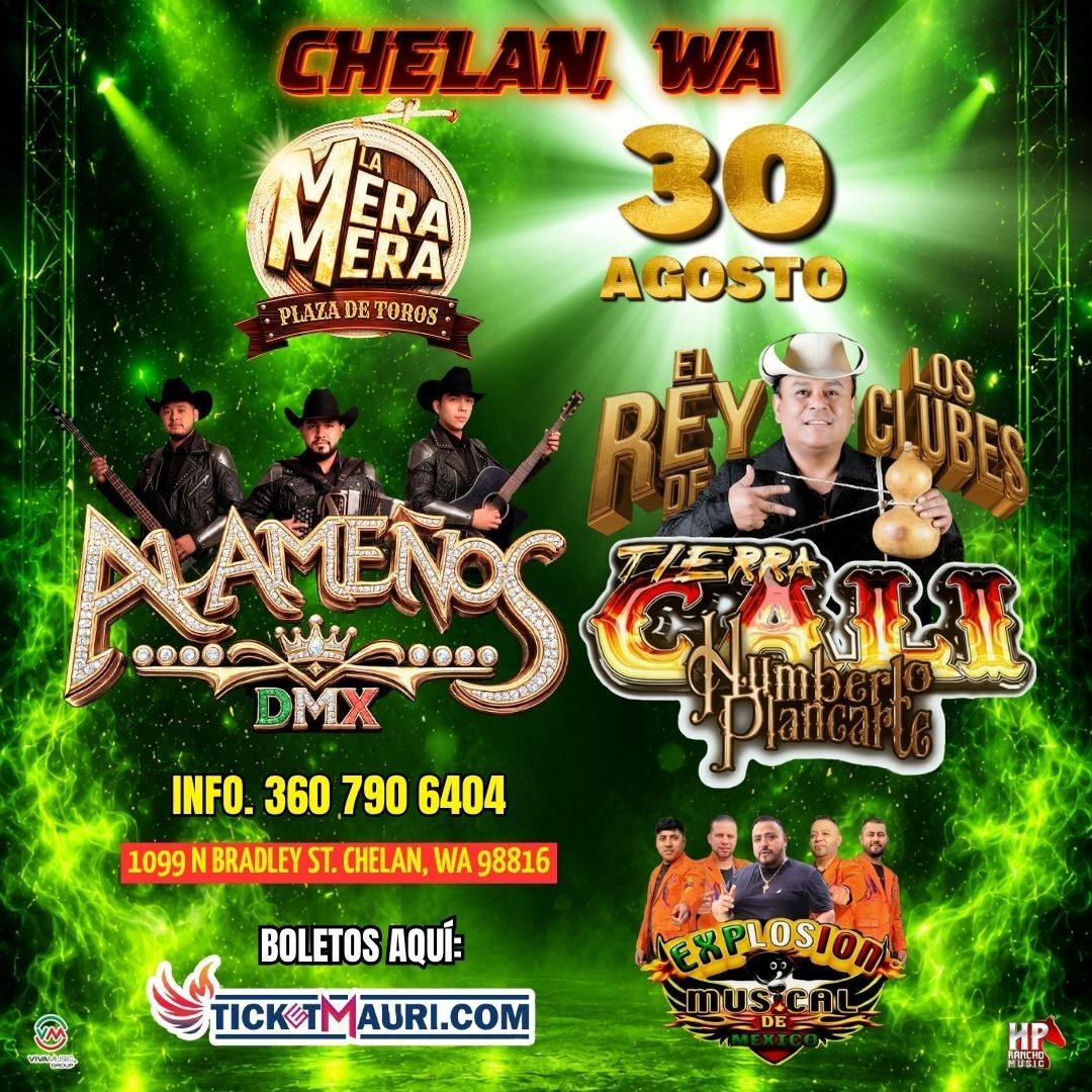 Alameños DMX-Tierra Cali de Humberto Plancarte-Explosion Musical de Mexico-La Mera Mera Plaza de Toros