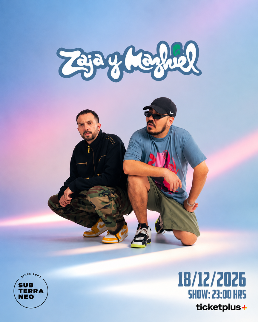 ZAJA Y MAZHIEL ★ VIERNES 18 DICIEMBRE ★ Club Subterráneo