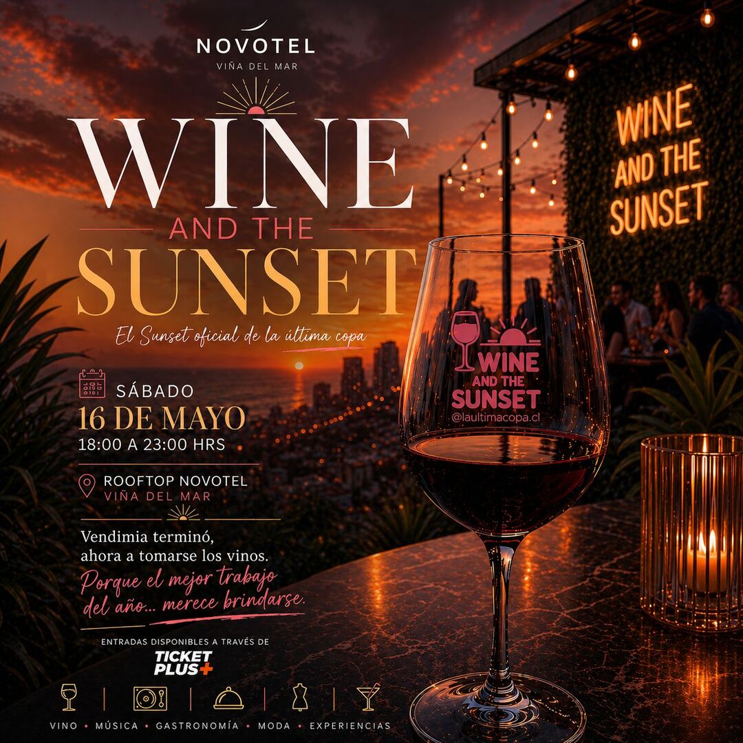 WINE AND THE SUNSET 🌇