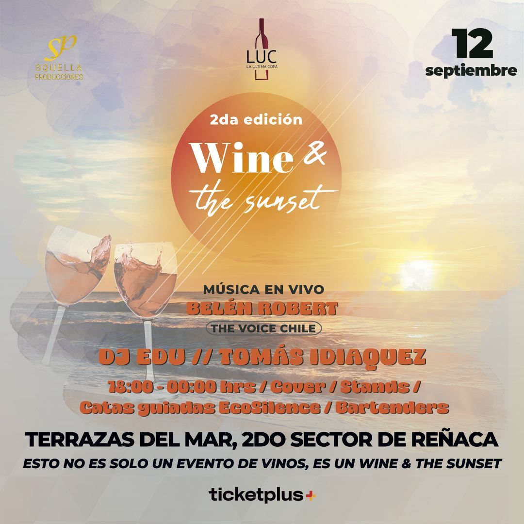 Wine and The Sunset