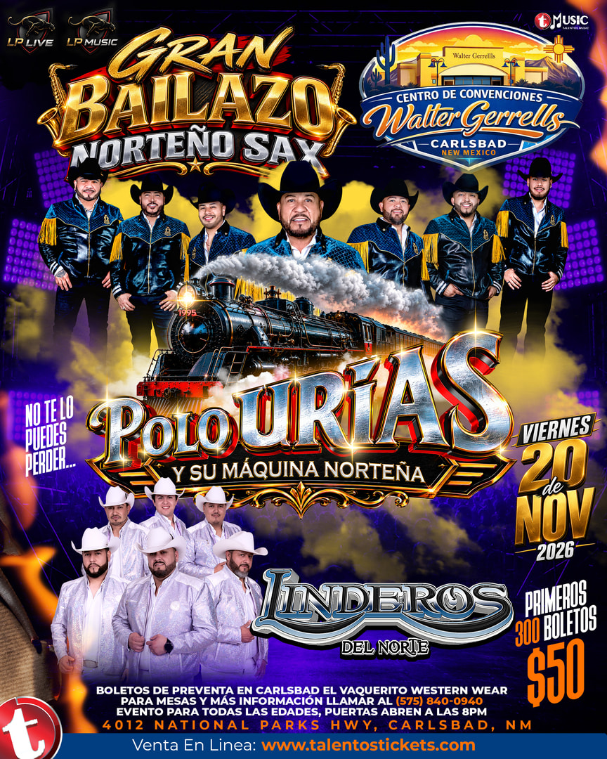 Polo Urias y Su Maquina Norteña en Carlsband, Nuevo Mexico