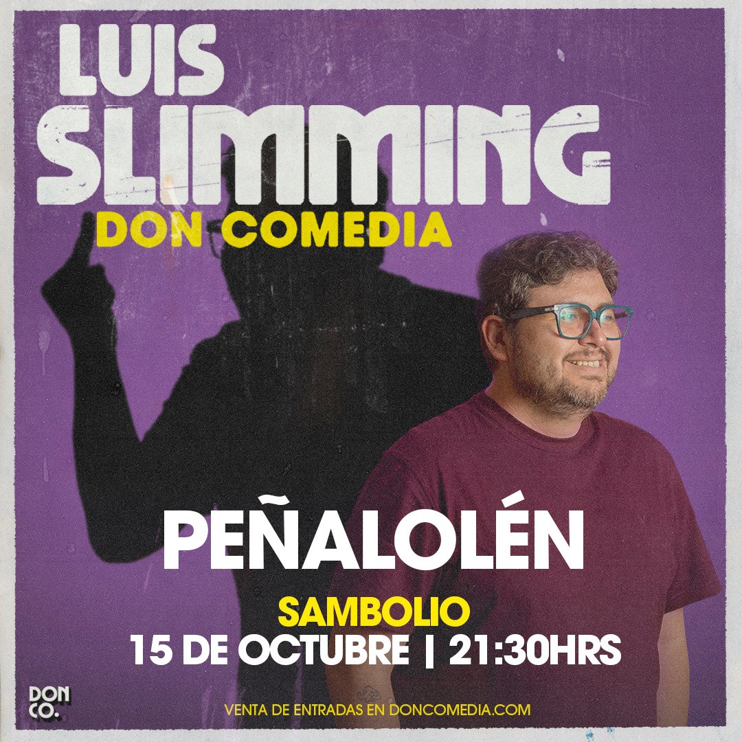 Luis Slimming / Sambolio Restobar / Peñalolén / 15 de Octubre / 21:30 hrs.