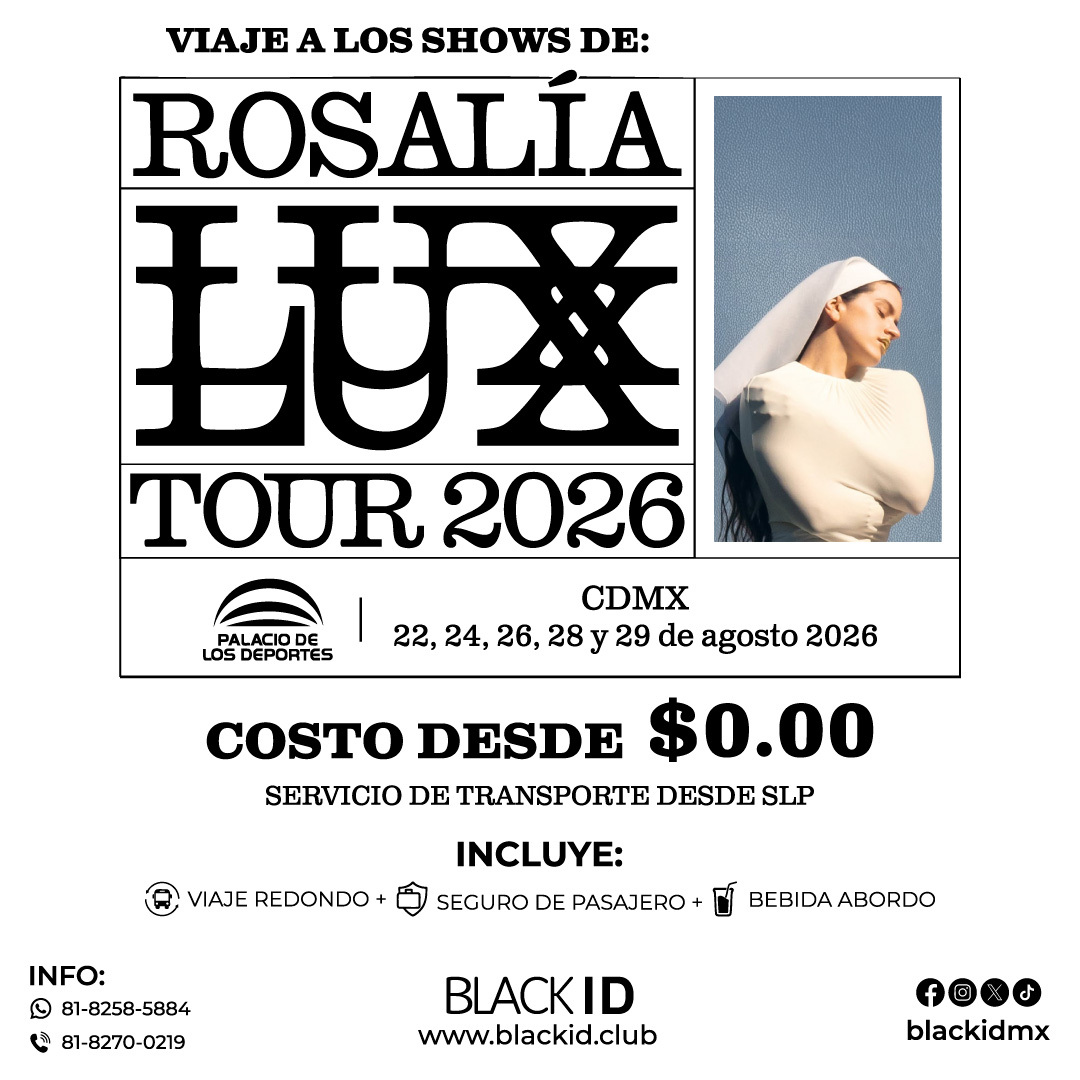 Viaje al show de Rosalia en CDMX