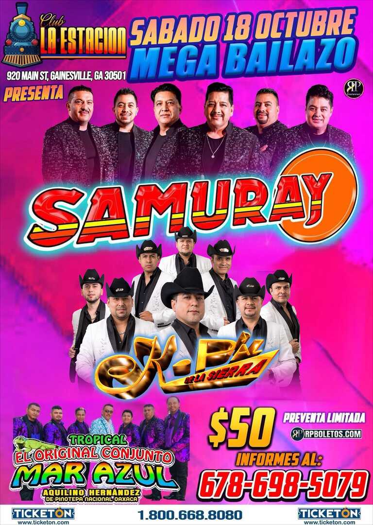 Samuray-K-Paz-Mar Azul-La Estación-Gainsville-GA 