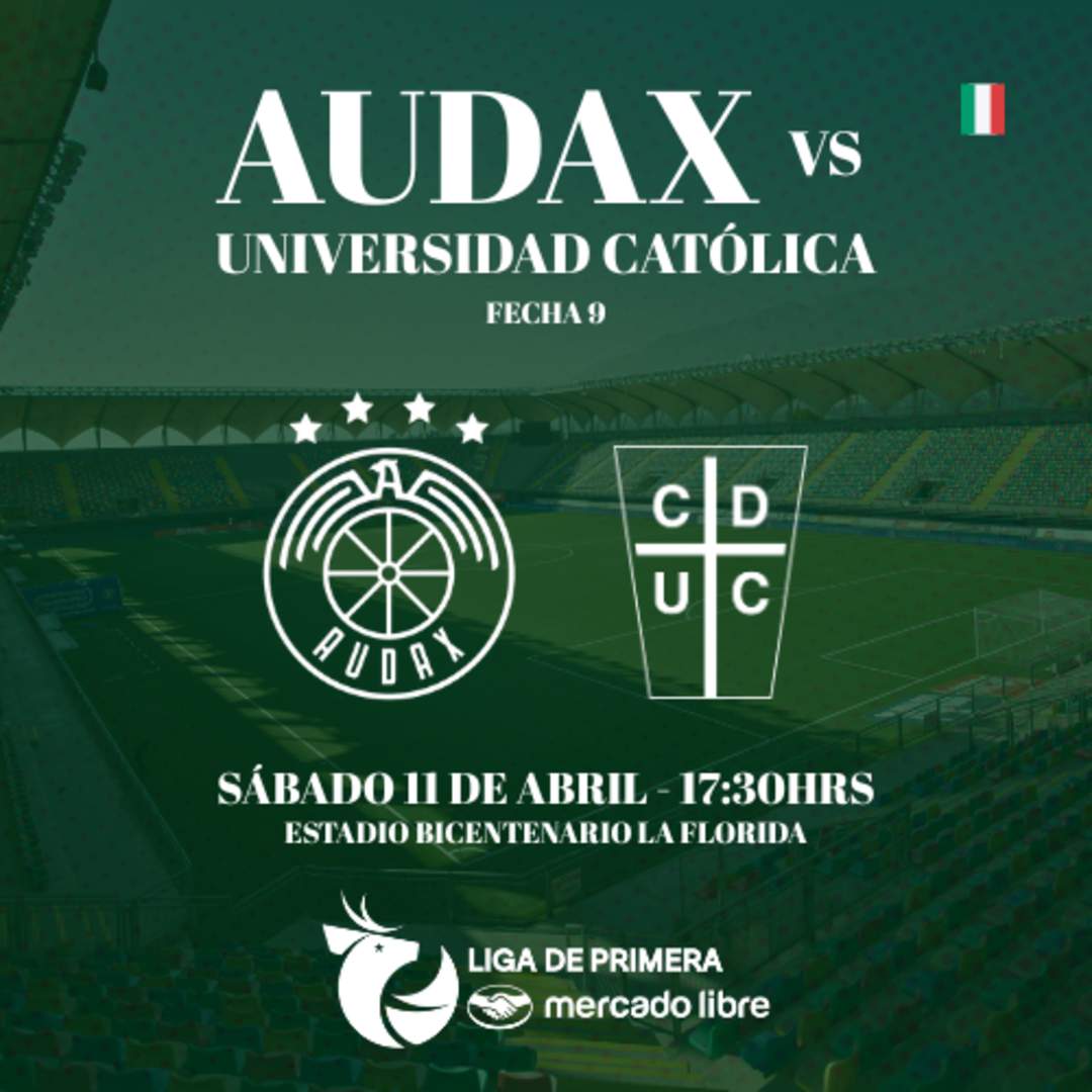 Audax Italiano vs Universidad Catolica / Liga de Primera Mercado Libre / Fecha 9