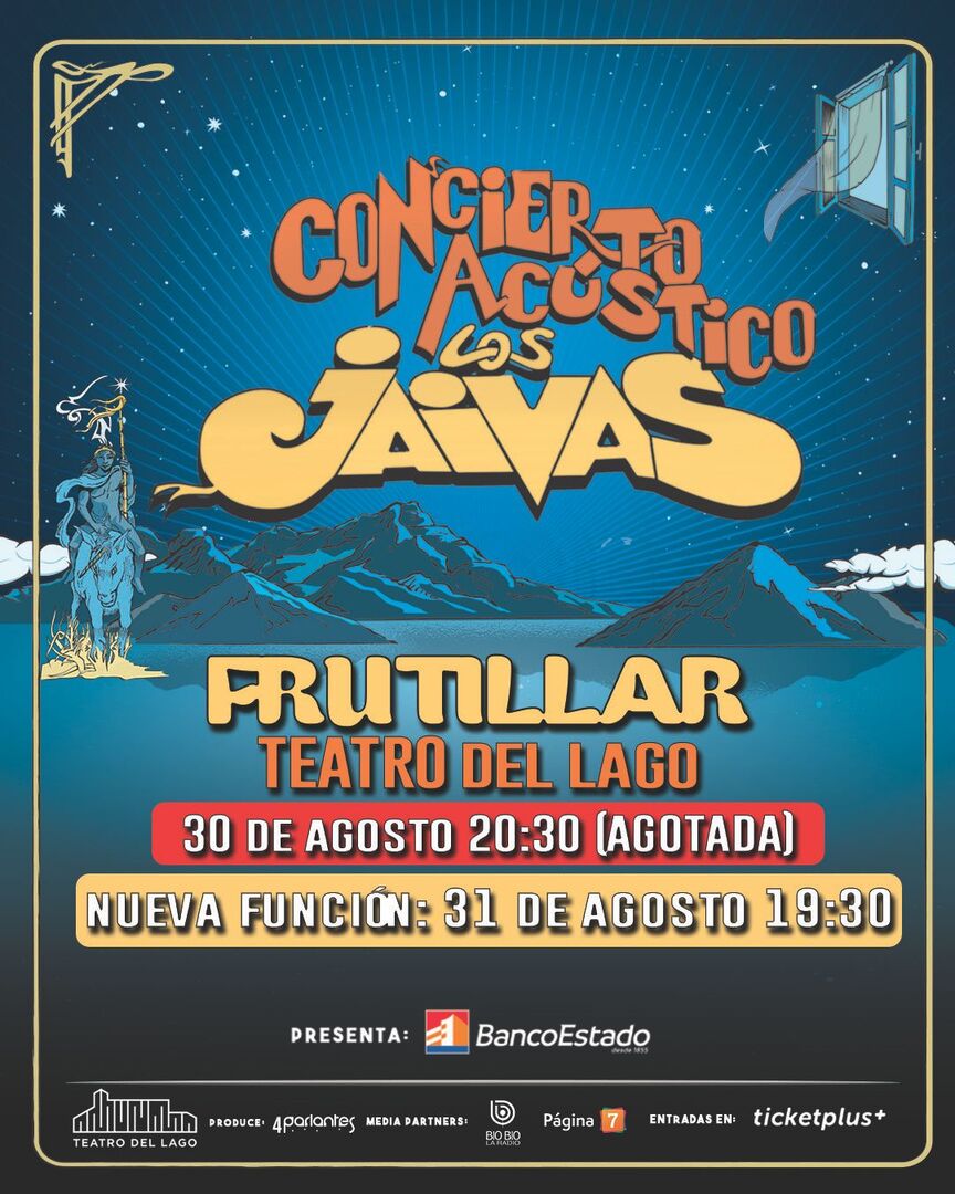 GIRA CONCIERTO ACUSTICO LOS JAIVAS 2025 - NUEVA FECHA