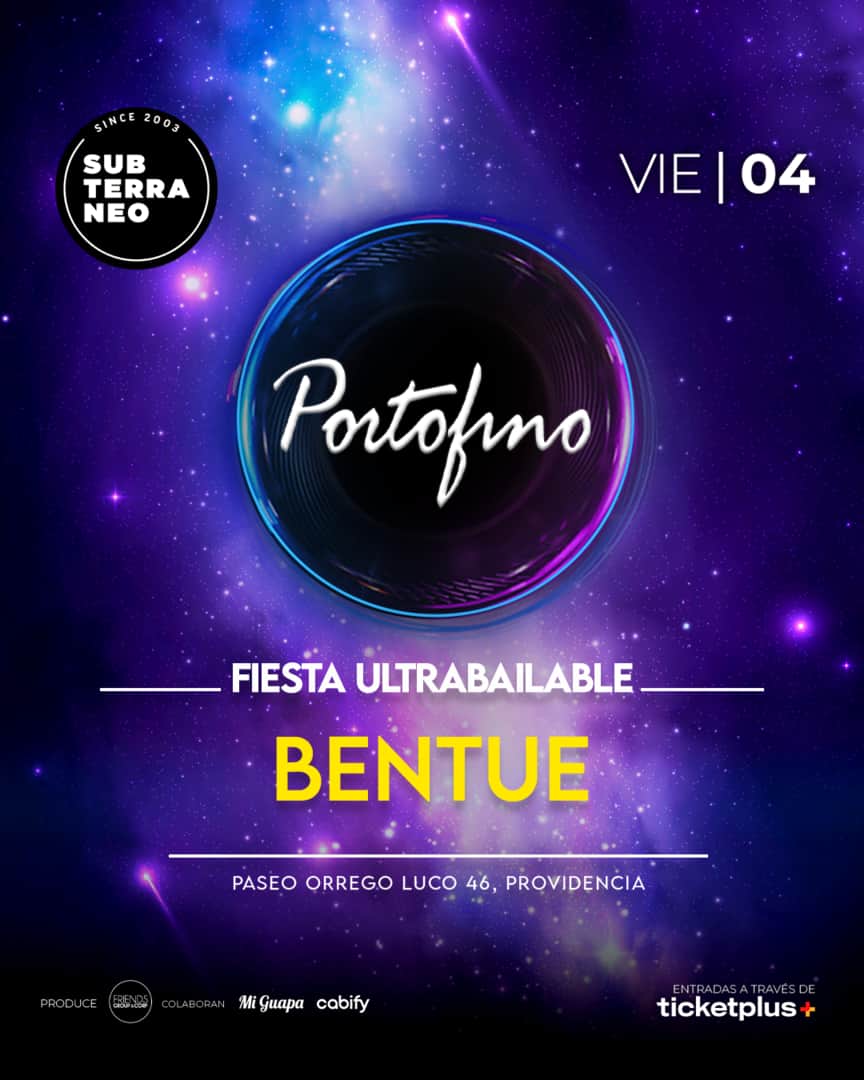 PORTOFINO Full ultrabailable ★ VIERNES 04 SEPTIEMBRE ★ Club Subterráneo (+23)