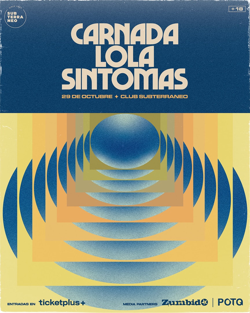 CARNADA ★ JUEVES 05 NOVIEMBRE ★ Club Subterráneo