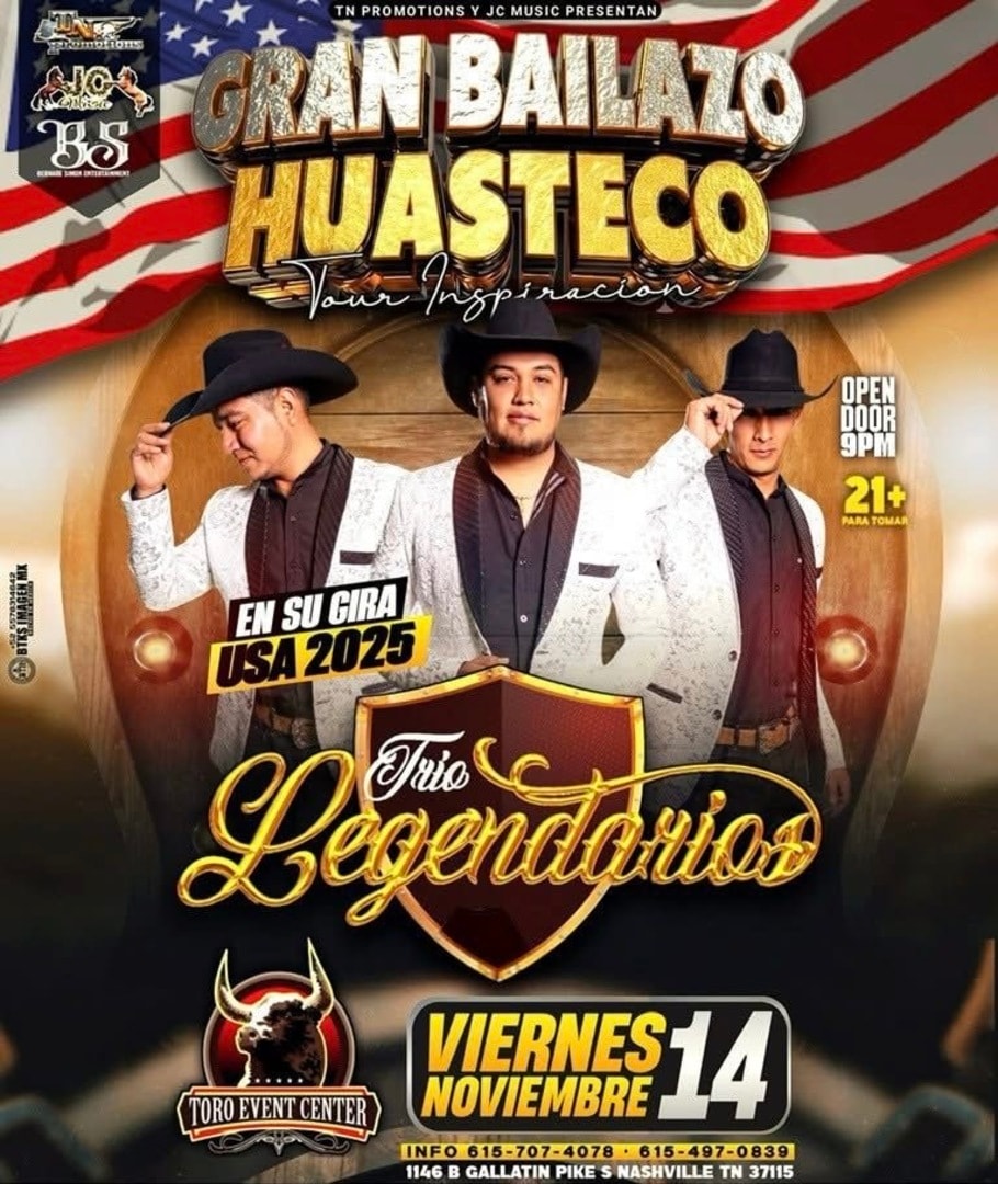 Gran Bailazo Huasteco con Trío Legendarios.