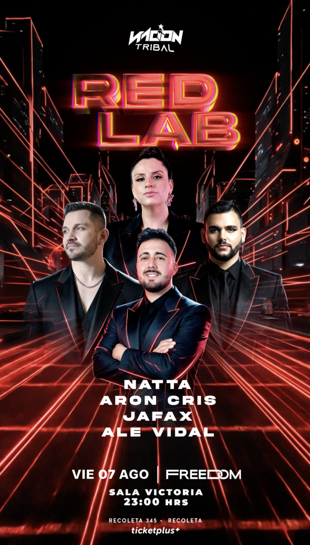 NACIÓN TRIBAL - RED LAB - 23:00 - VIERNES 7 AGOSTO - SPOT FREEDOM