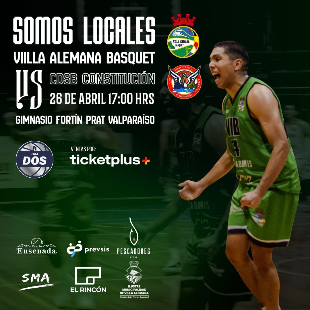 Villa Alemana Basquet vs CDSB Constitución 