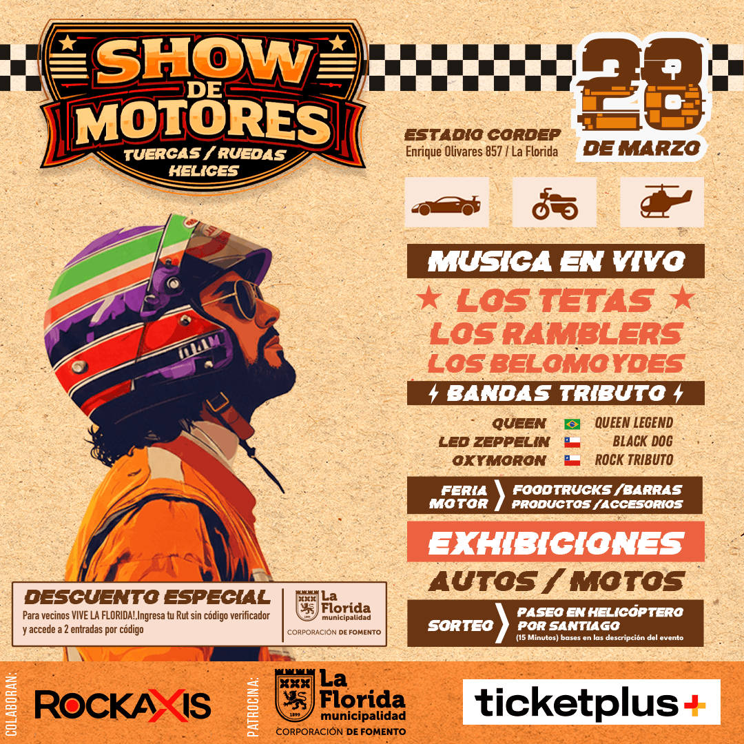 Show de Motores La Florida 2026