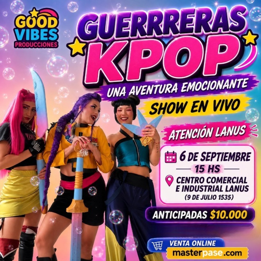 GUERRERAS DEL K-POP: Una aventura emocionante