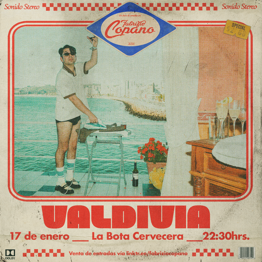 FABRIZIO COPANO / VALDIVIA / LA BOTA CERVECERA / 17 DE ENERO 22:30 HRS
