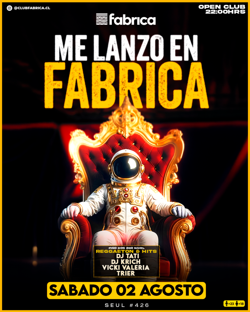 Club Fabrica Presenta @ Sábado 02 Agosto