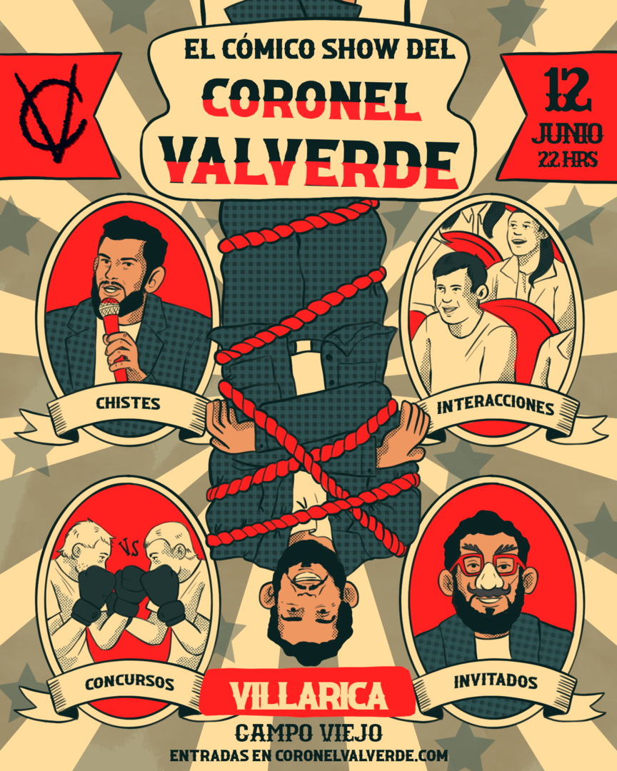 Coronel Valverde / Villarrica / Campo Viejo / 12 de Junio / 22:00 hrs.