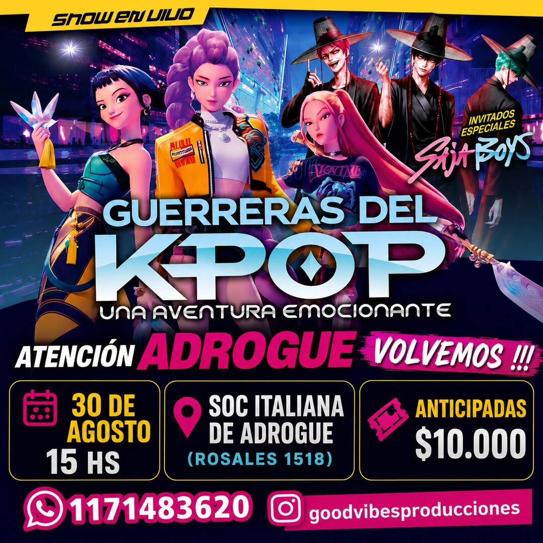 GUERRERAS DEL K-POP: Una aventura emocionante