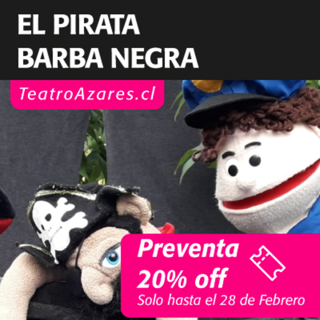 EL PIRATA BARBA NEGRA - CICLO DE TÍTERES PARA LA FAMILIA 2026