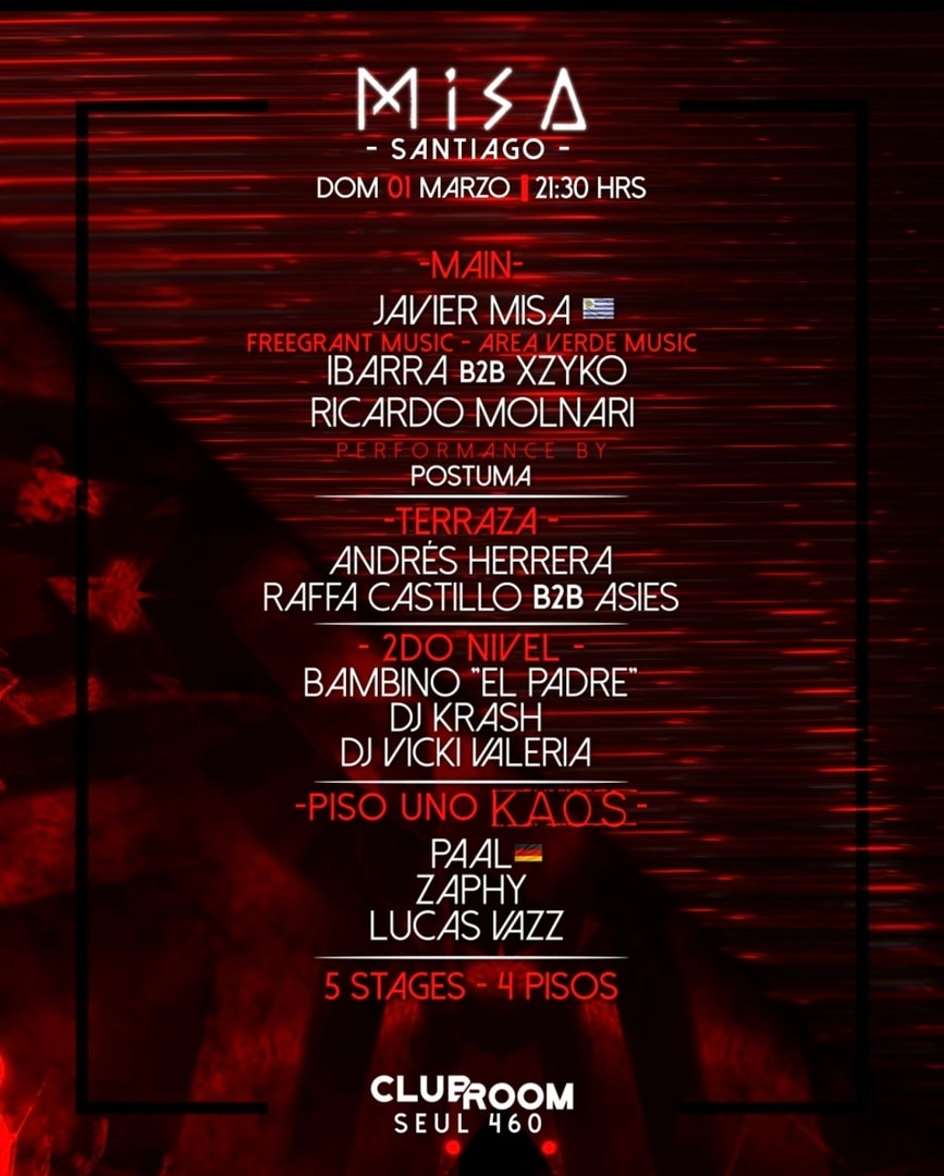 Misa Santiago @Domingo 01 Marzo 