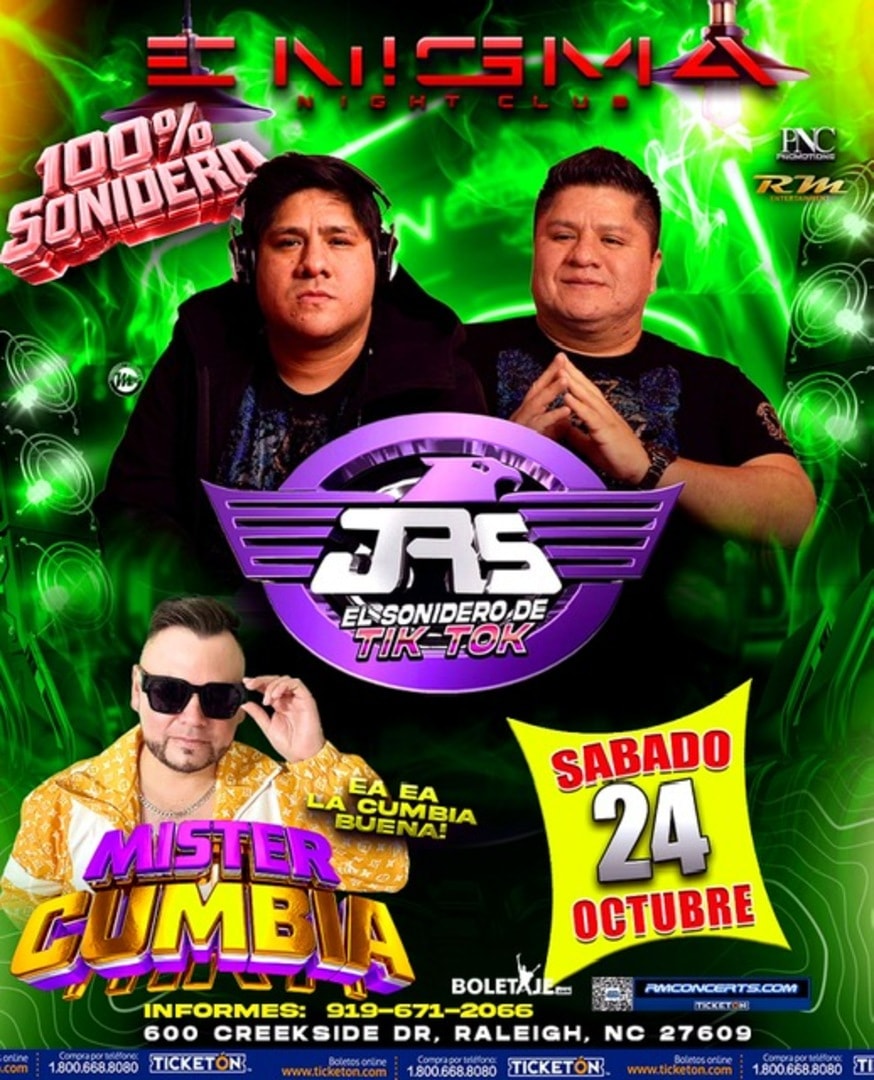 Juniors El Sonidero de Tik Tok-Mister Cumbia-Enigma Nightclub