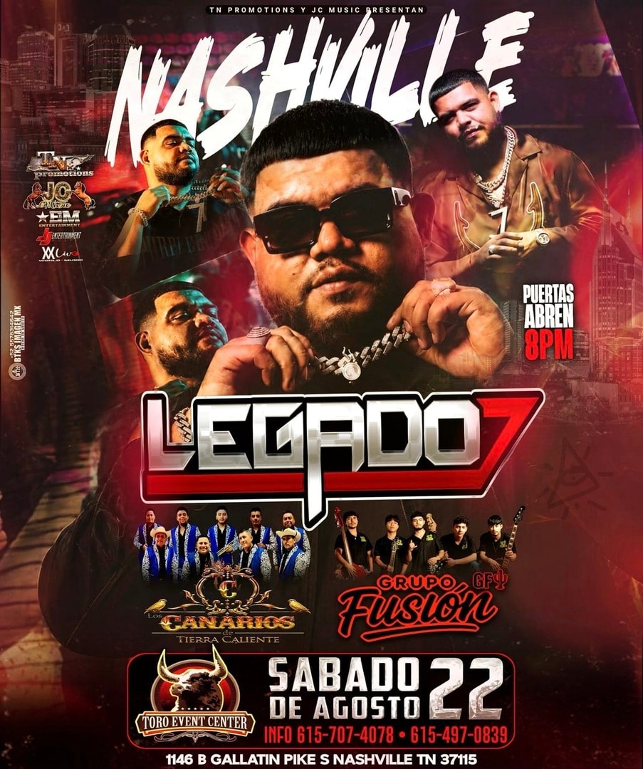 Nashville presenta Legado, Canarios & Grupo Fusión