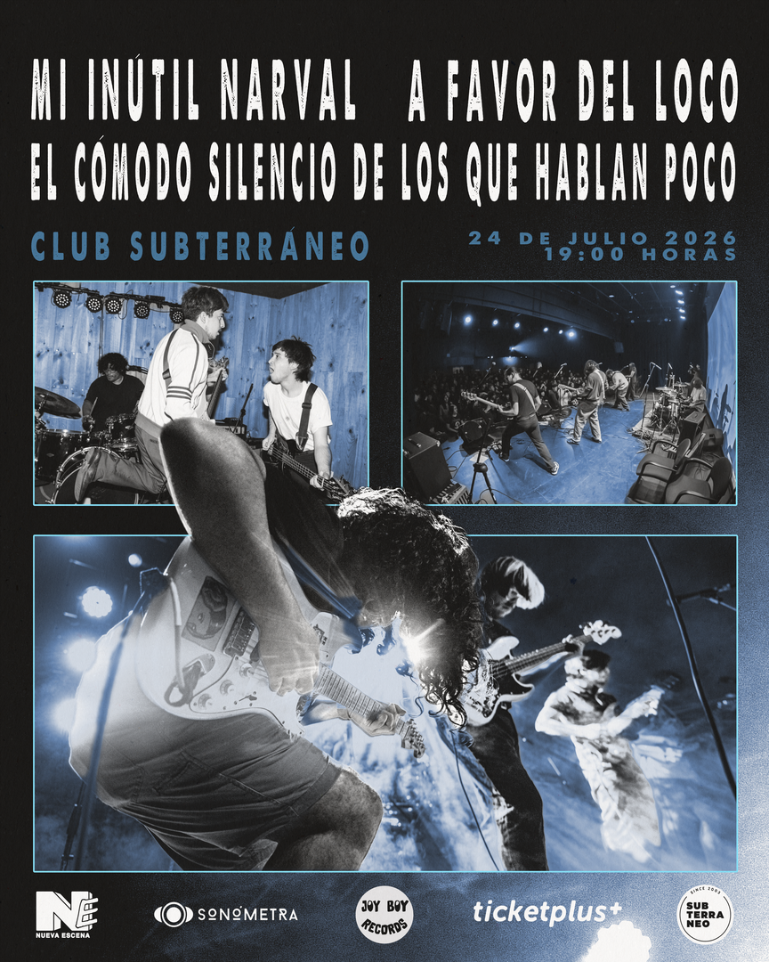 MI INÚTIL NARVAL ★ VIERNES 24 JULIO ★ Club Subterráneo