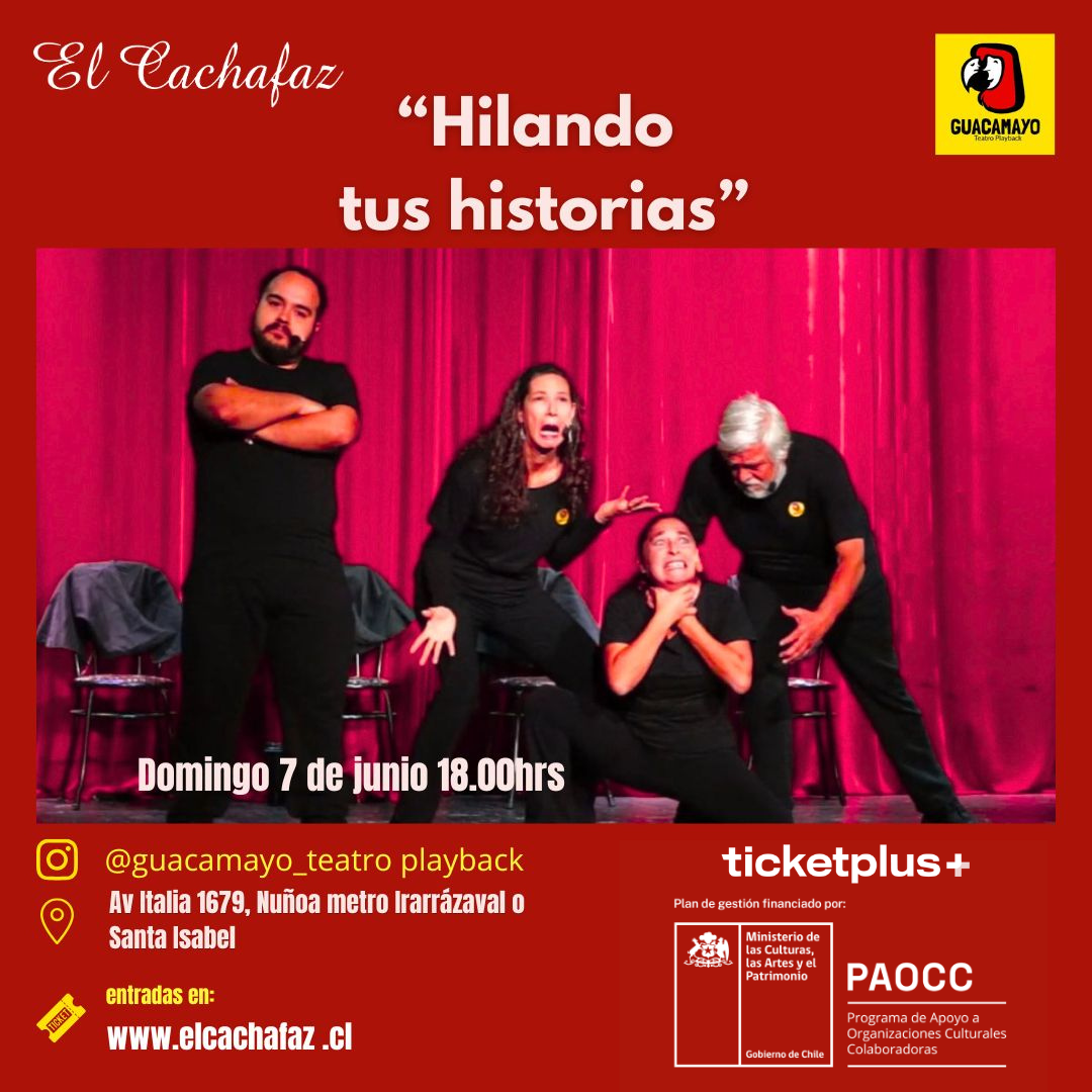 Show impro-Teatro Playback-Domigo 7 de Junio 18 hrs