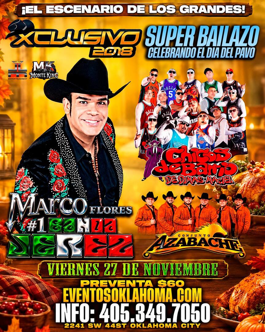 Marco Flores y La #1 Banda Jerez - Chicos de Barrio - Conjunto Azabache