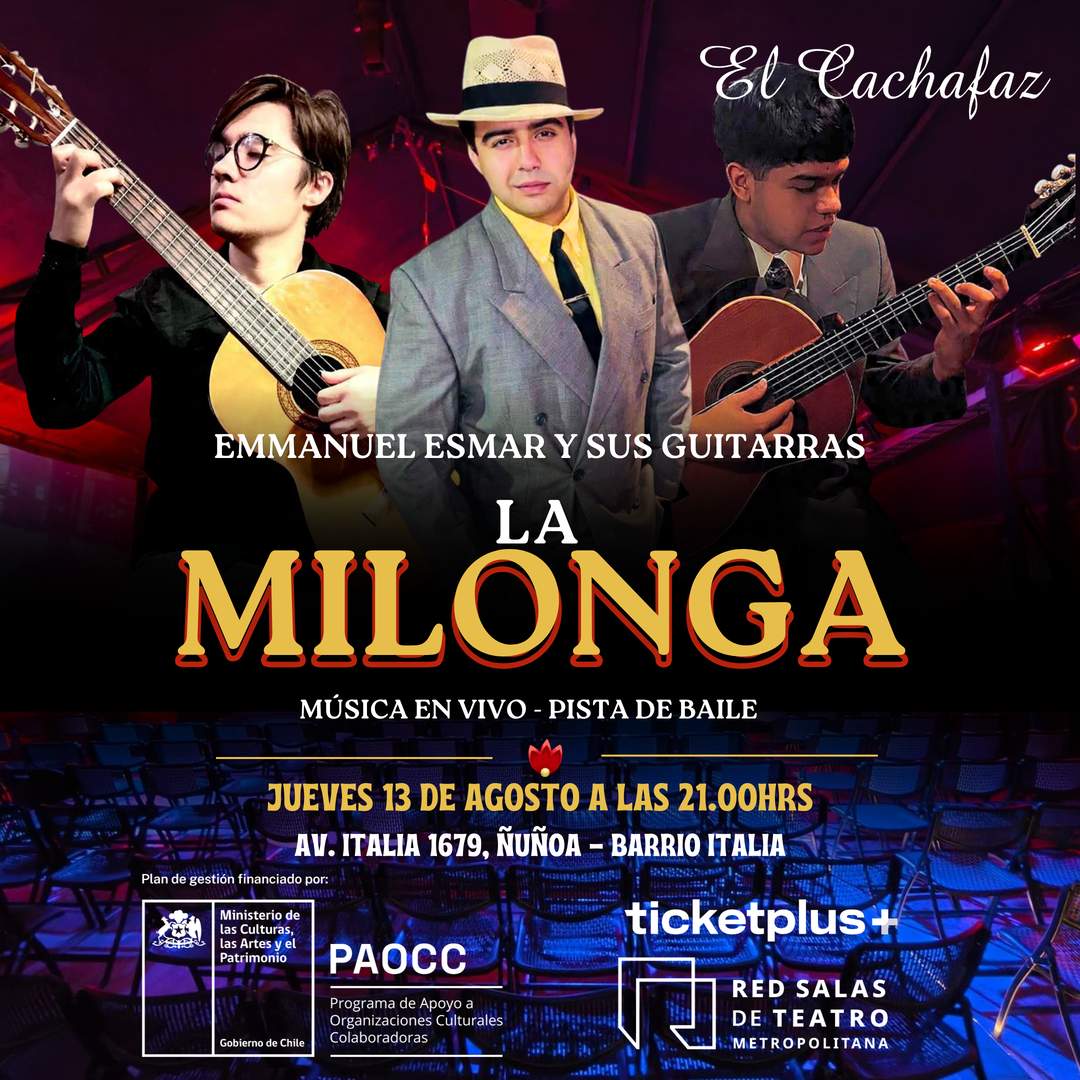 Milonga Jueves 13 Agosto 21hrs 