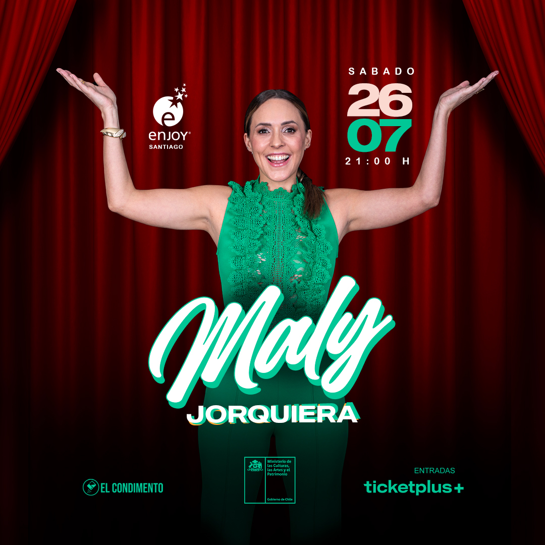 MALY JORQUIERA en Enjoy Santiago 