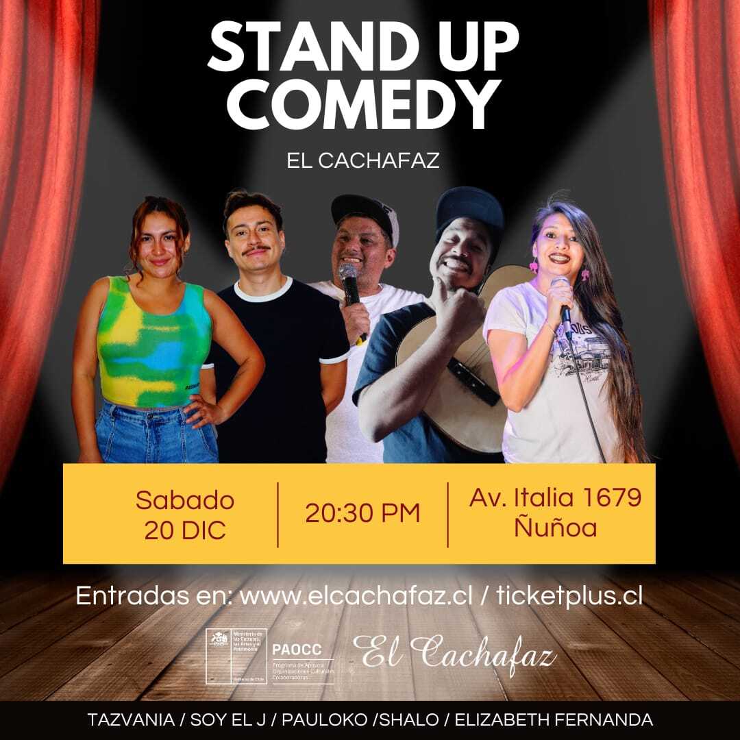 Show Stand Up-Comedy-Sabado 20 Diciembre 20:30 hrs