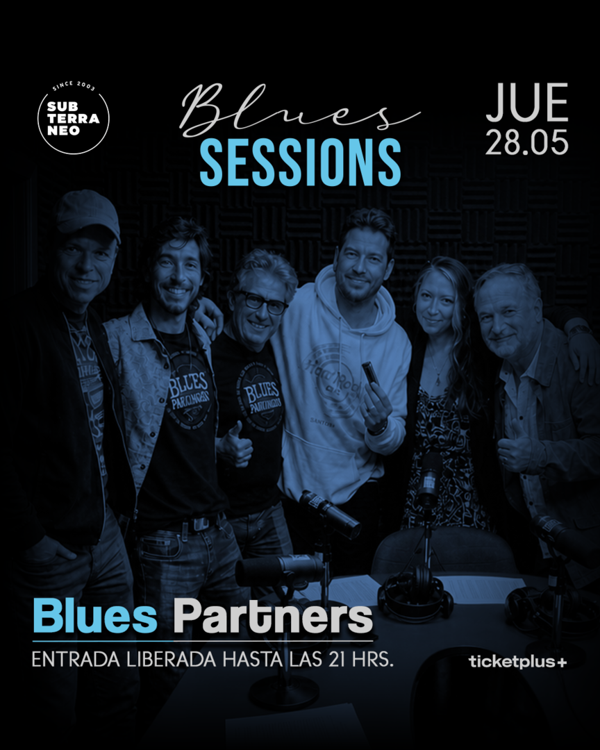 BLUES SESSIONS 🎵 JUEVES 28 MAYO ★ Club Subterráneo 