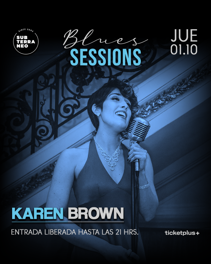 BLUES SESSIONS 🎵 JUEVES 01 OCTUBRE ★ Club Subterráneo 