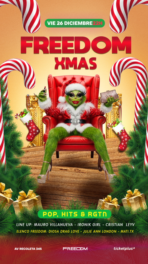 XMAS FREEDOM -SPOT FREEDOM - 26 DE DIC - 22:00