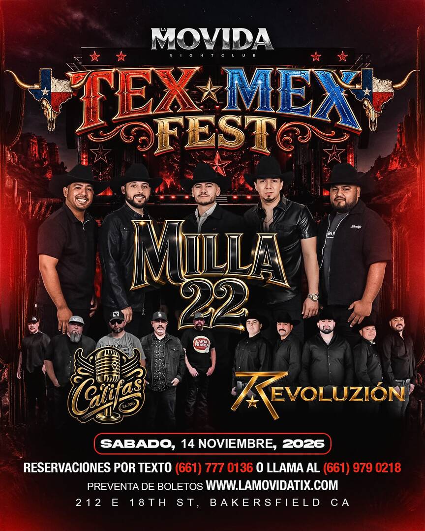 Tex Mex Fest-Milla 22-Califas-Revoluzion