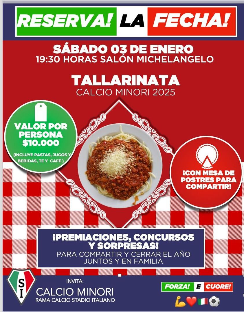 Tallarinata Calcio Minori 2025