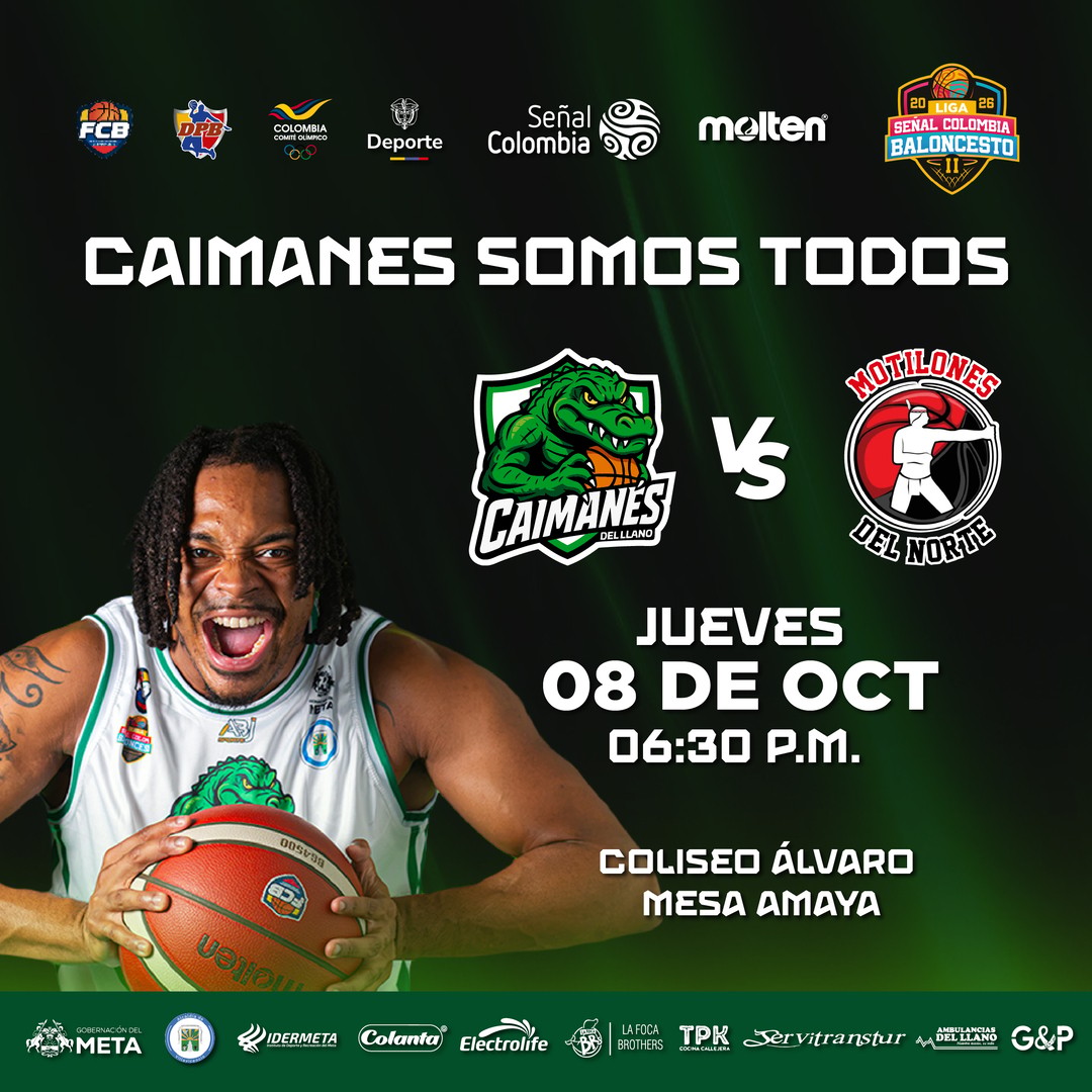 CAIMANES VS MOTILONES 08 DE OCTUBRE