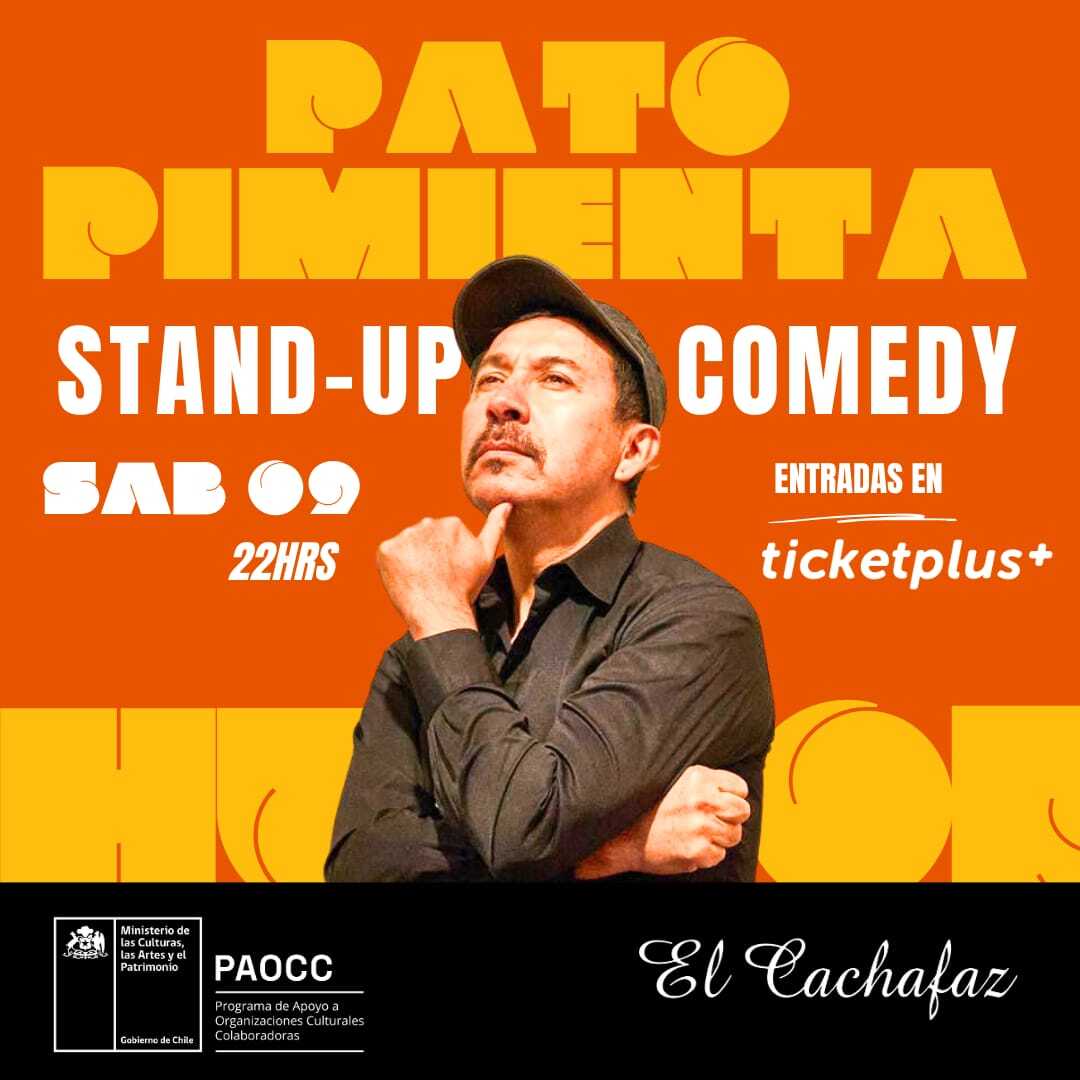 Show Stand Up - Pato Pimineta- 9 de Agosto 22hrs