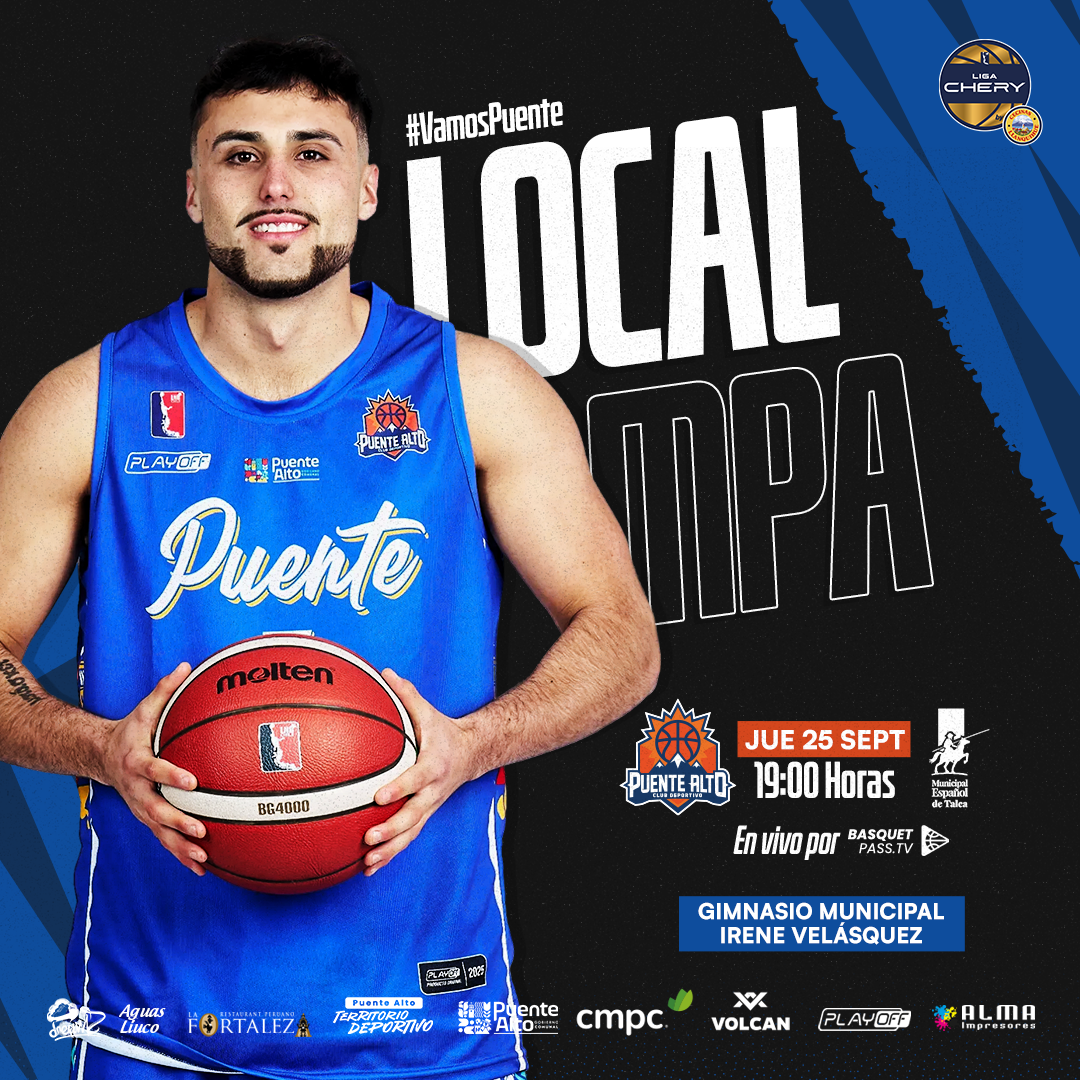 M. Puente Alto vs Español de Talca / Liga CHERY by Cecinas Llanquihue / Fase Regular / Semana 1