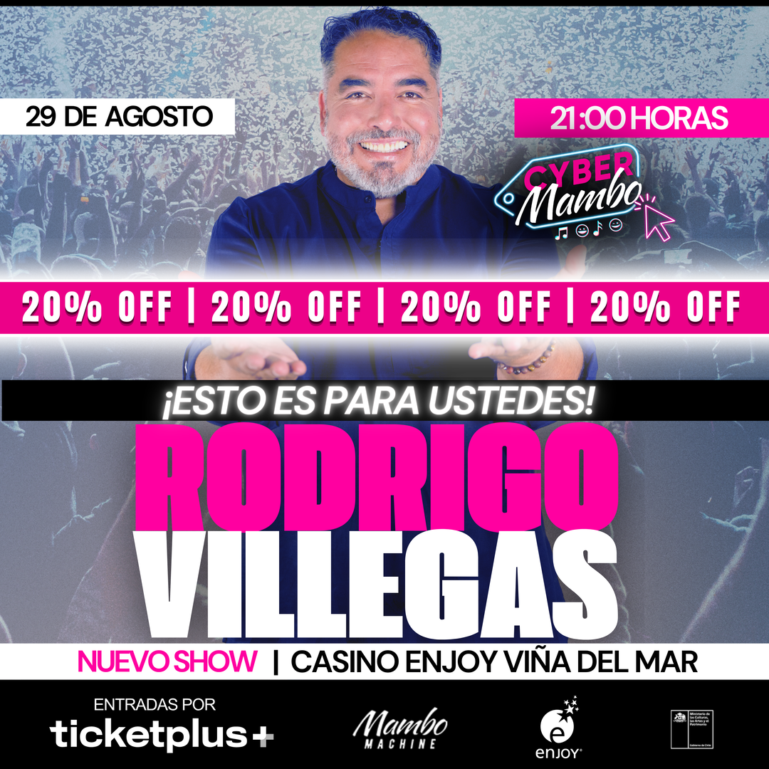 RODRIGO VILLEGAS "ESTO ES PARA USTEDES" ENJOY VIÑA