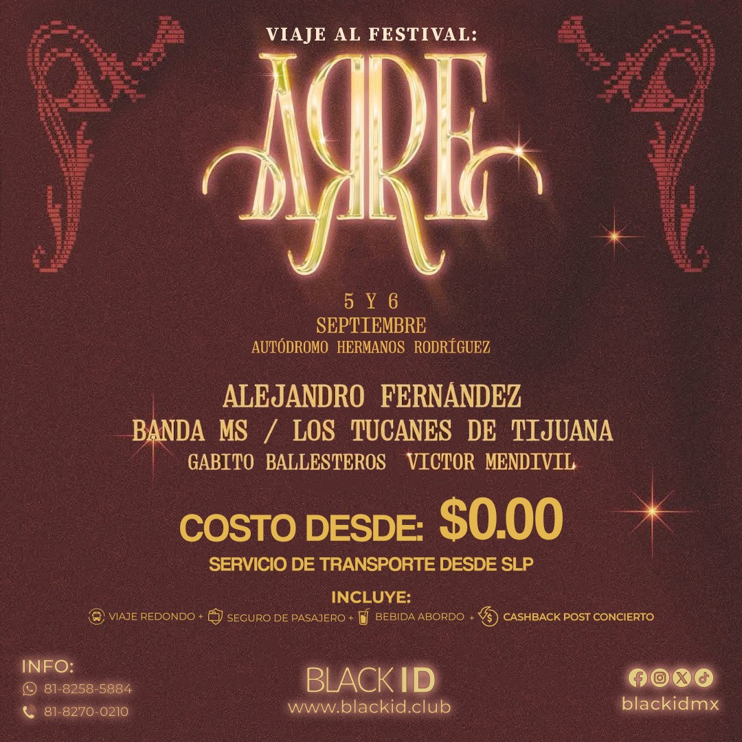 Viaje al festival ARRE en CDMX