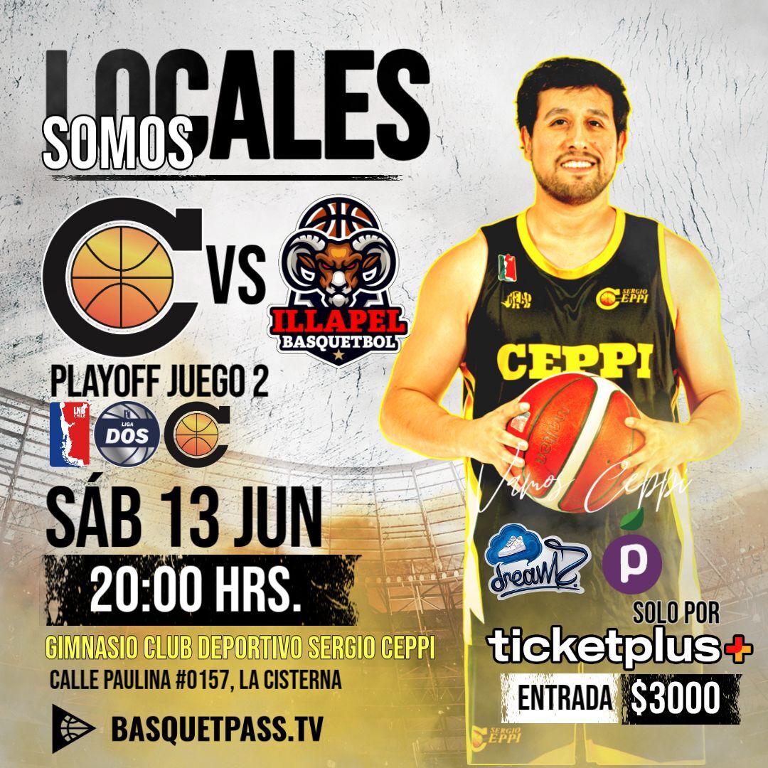 CD SERGIO CEPPI vs ILLAPEL BÁSQUETBOL