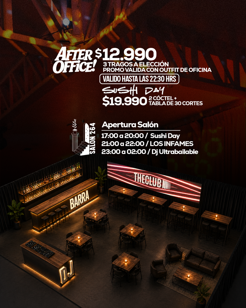 JUEVES 30 JULIO 🍸 AFTER OFFICE by Club Aleman