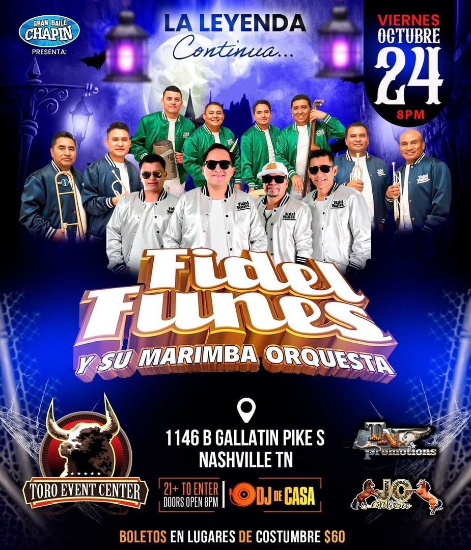 La Leyenda continúa con Fidel Funes y su Marimba Orquesta.