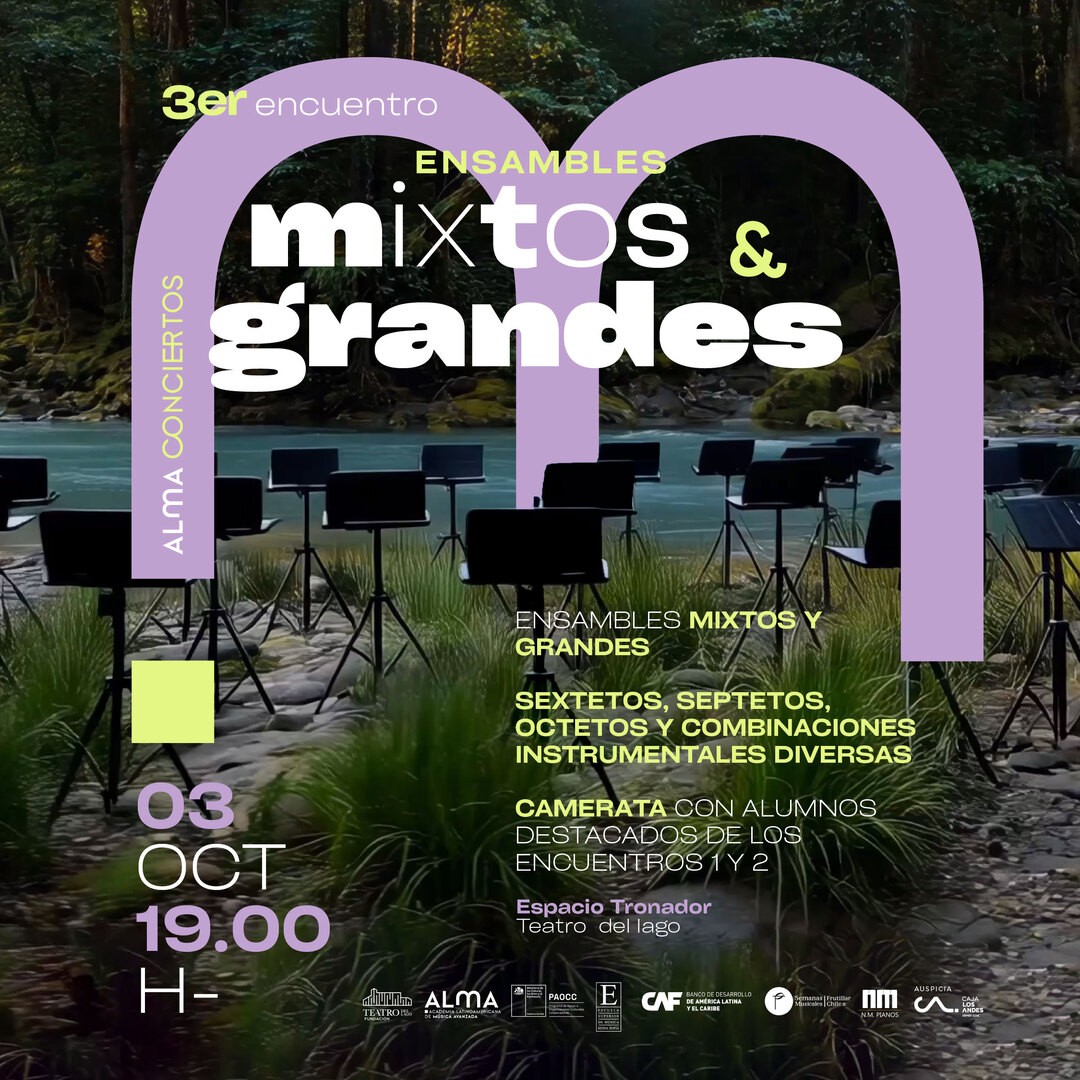 ALMA CONCIERTOS: ENSAMBLES MIXTOS Y GRANDES