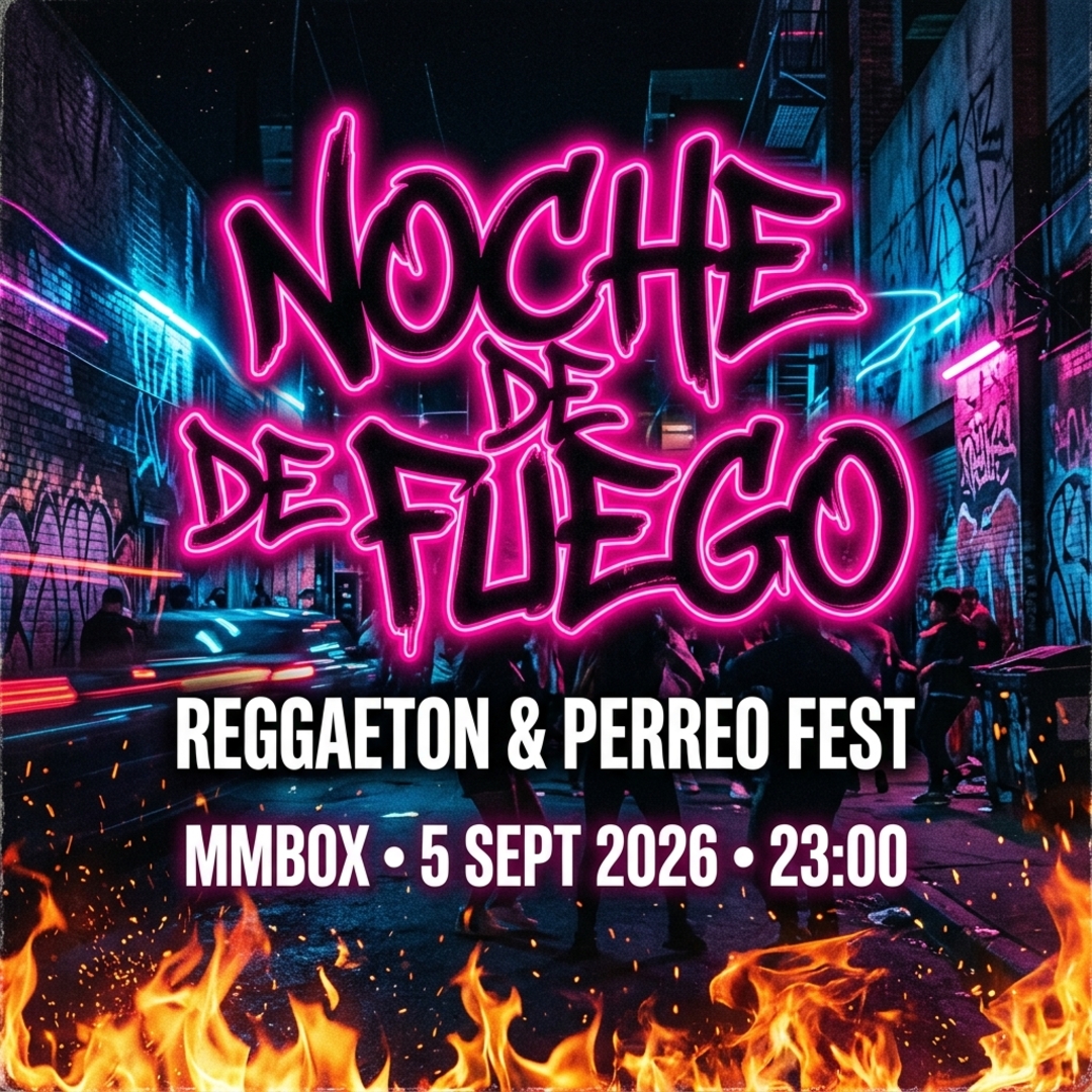 Noche de Fuego — Reggaeton & Perreo Fest