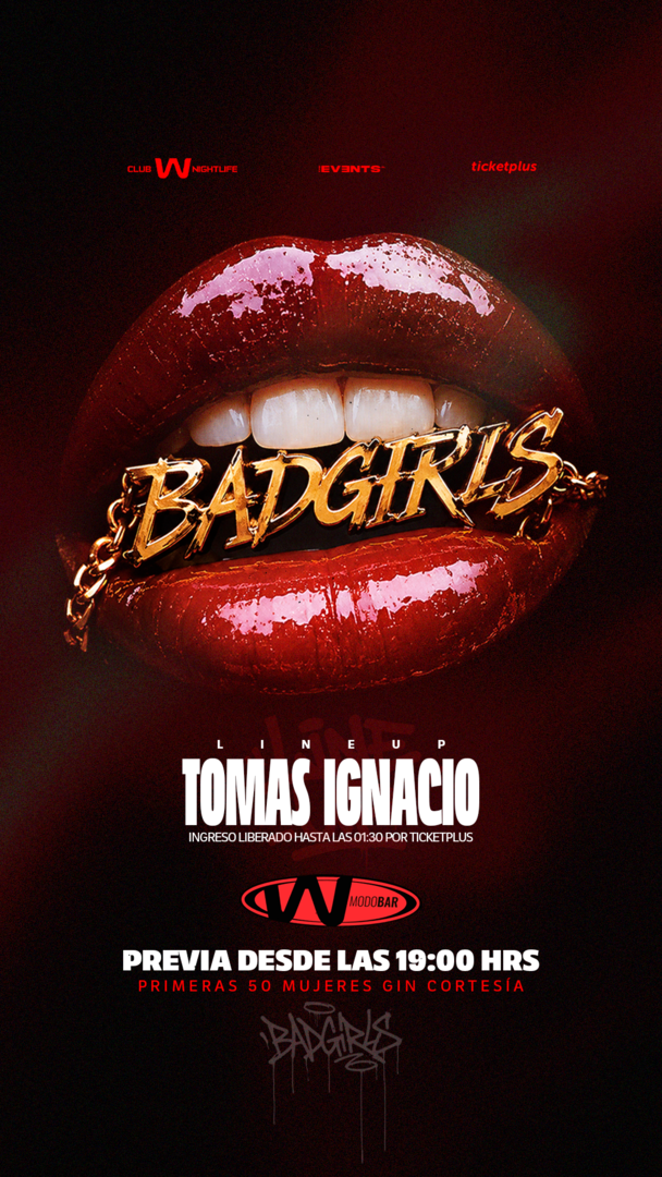 VIERNES 19 JUNIO / BADGIRLS💋 / CLUB W 💃