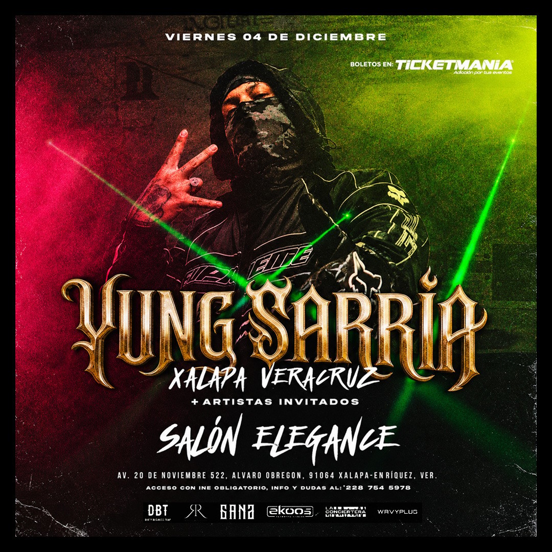 Yung Sarria en Xalapa